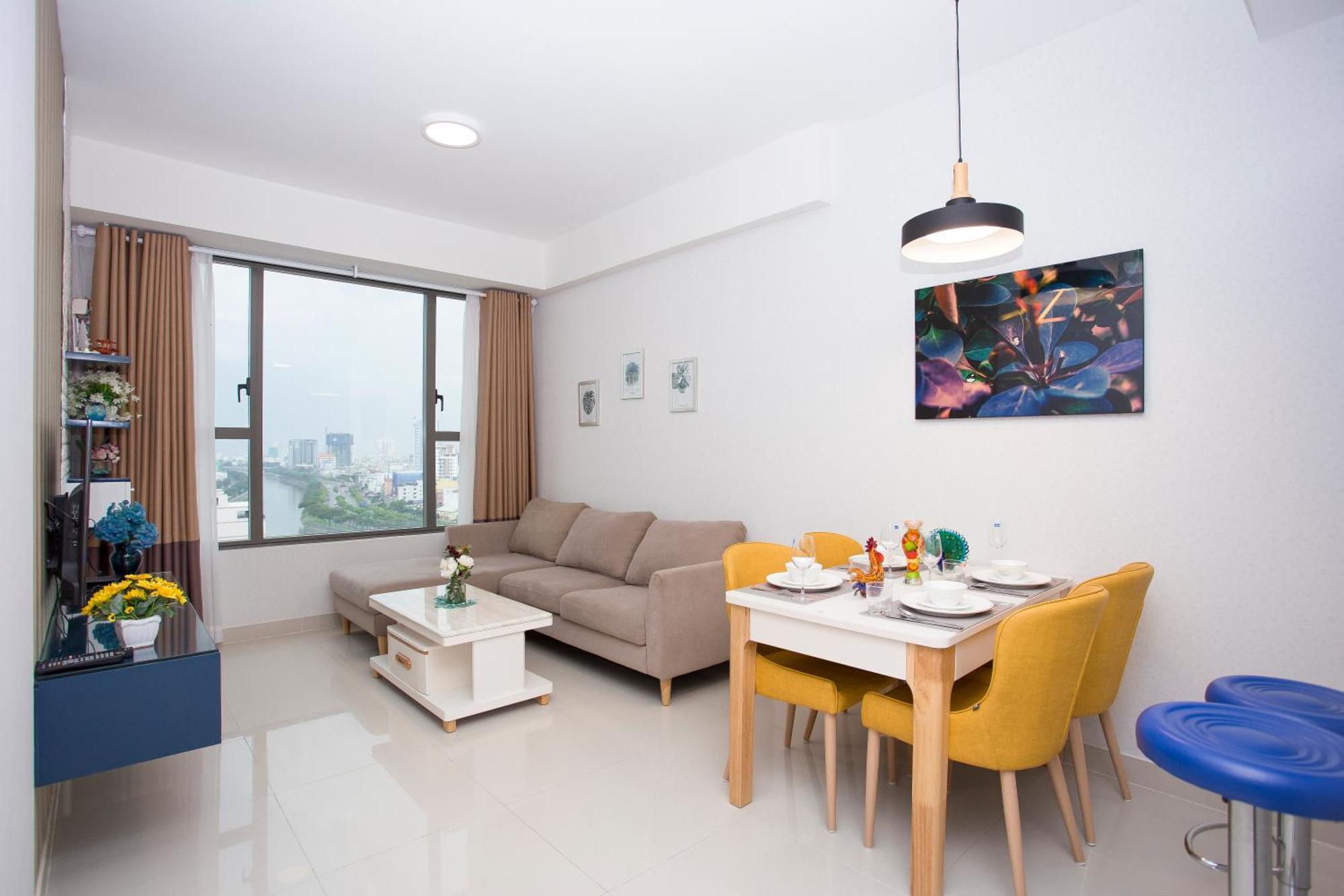 Olala Saigon Apartment - Rivergate Residence Ho Si Minh-város Kültér fotó